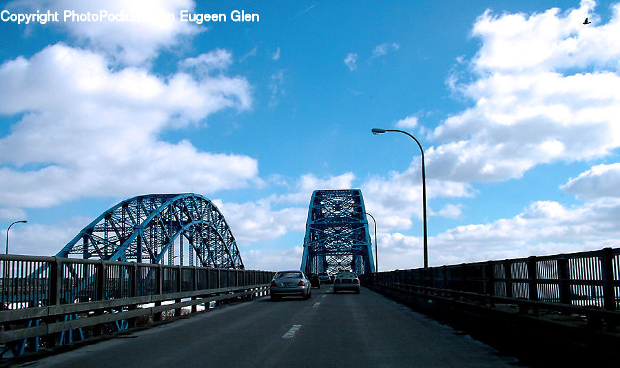 Arch, Arch Bridge, Bridge, Freeway, Road, Architecture, City