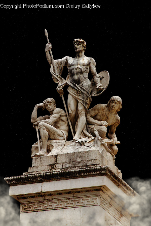 Sculpture, Statue, Art, Human, Person