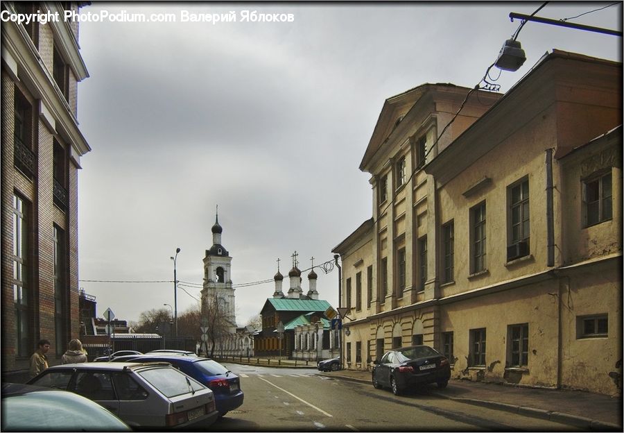 Terminal, Train Station, Road, Street, Town, Parking, Parking Lot