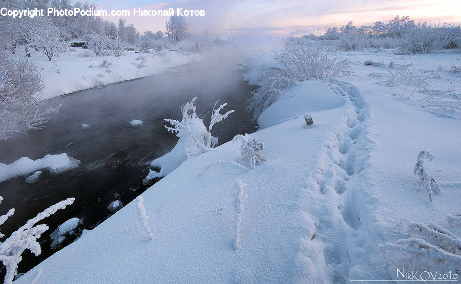 Ice, Outdoors, Snow, Mountain, Arctic, Glacier, Winter