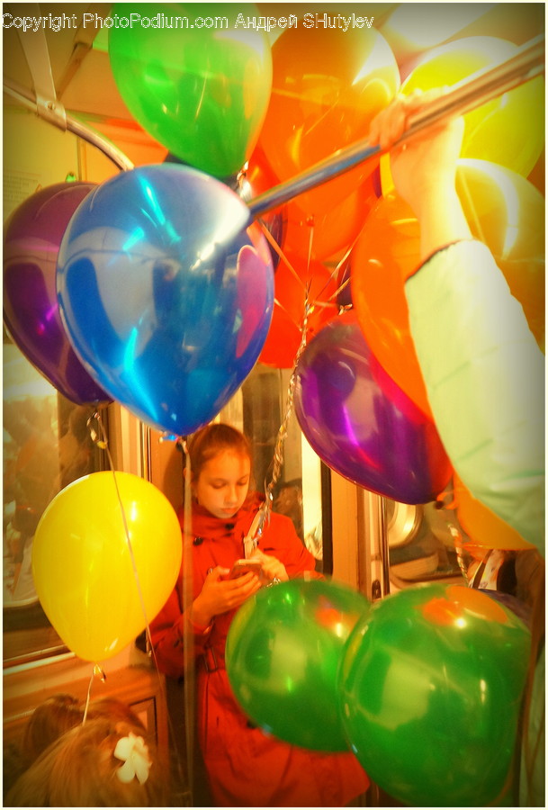 Balloon, Ball, Human, Person, Sphere