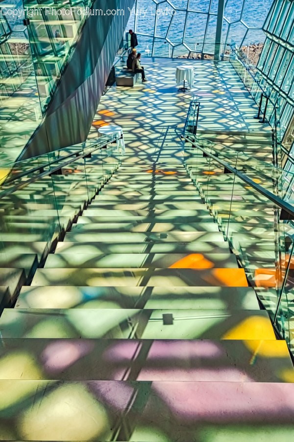 Person, Human, Water, Path, Corridor