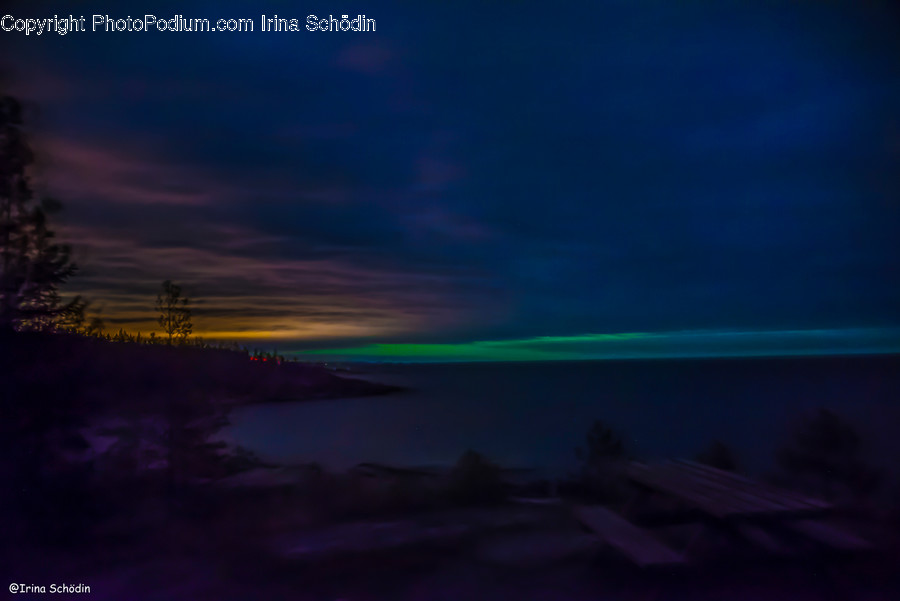 Nature, Outdoors, Night, Sky, Dusk