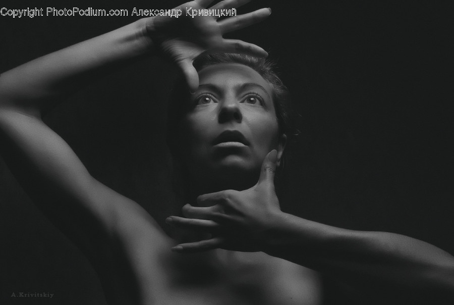 Finger, Person, Human, Face, Photo