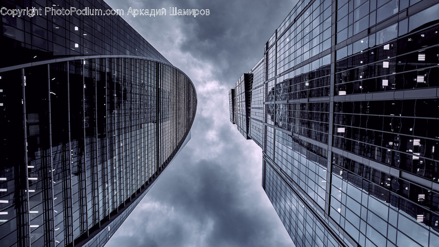 Office Building, Building, Urban, City, Town
