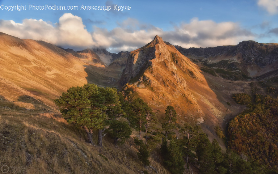 Nature, Mountain, Outdoors, Plateau, Mountain Range
