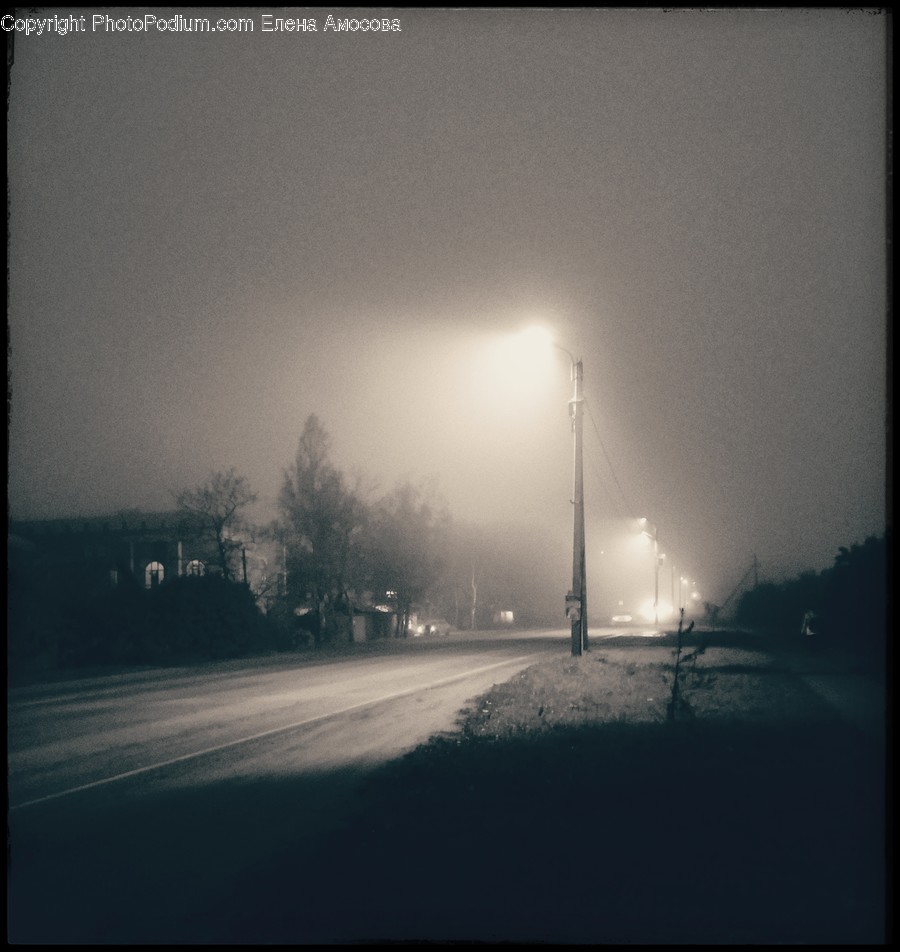 Nature, Weather, Fog, Flare, Light