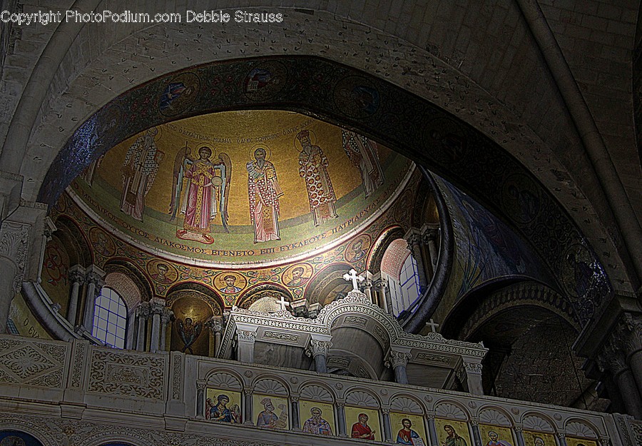 Building, Architecture, Apse, Human, Person
