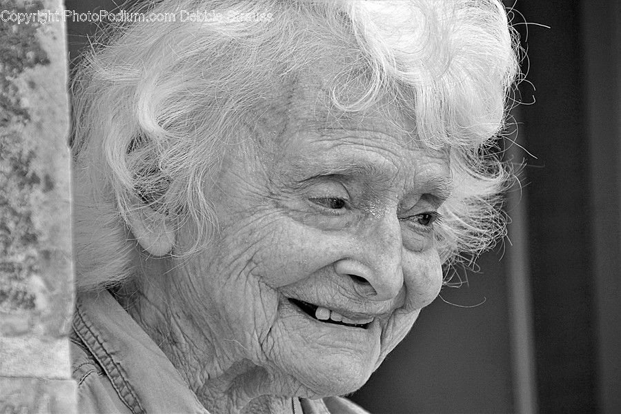 Person, Human, Face, Senior Citizen, Photo