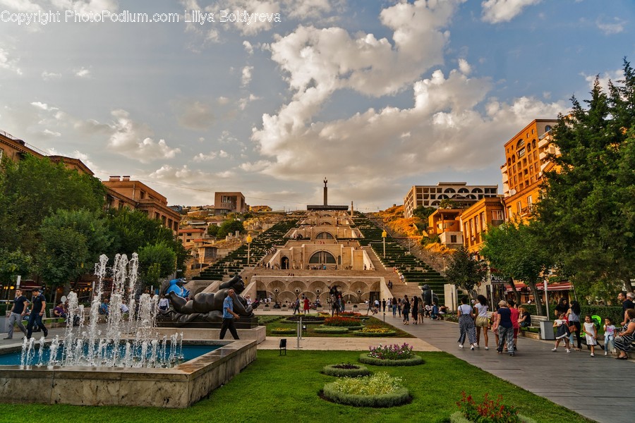 Human, Person, Water, Urban, City
