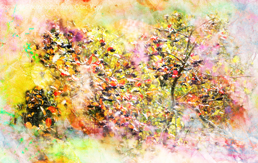 Paper, Confetti, Art, Painting, Bonfire