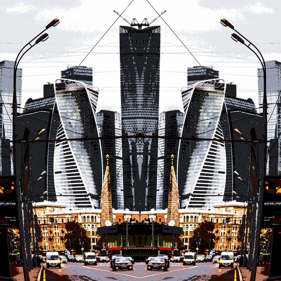 Urban, Metropolis, City, Building, Town