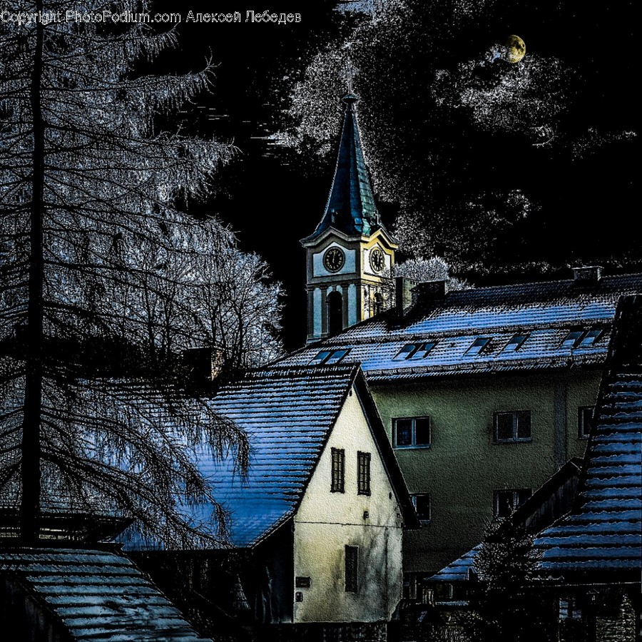 Building, Spire, Tower, Steeple, Architecture