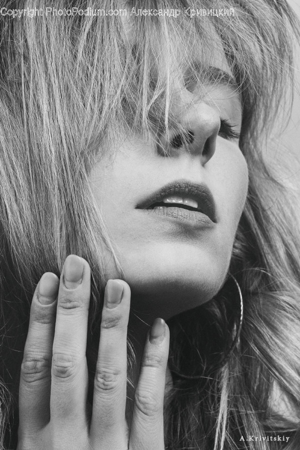 Face, Person, Human, Finger, Photo