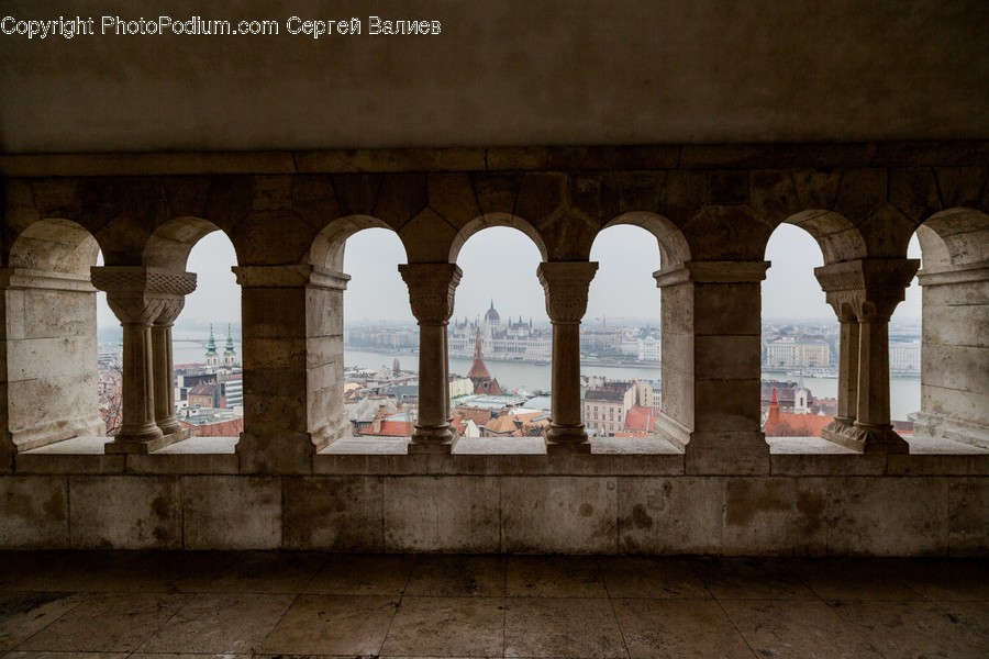 Architecture, Building, Pillar, Column, Arch
