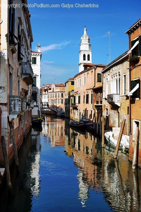 Water, Outdoors, Canal, Transportation, Watercraft