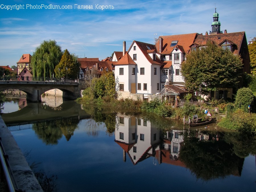 Castle, Building, Architecture, Moat, Fort