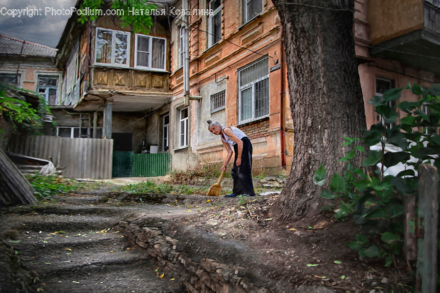 Outdoors, Person, Human, Garden, Gardener