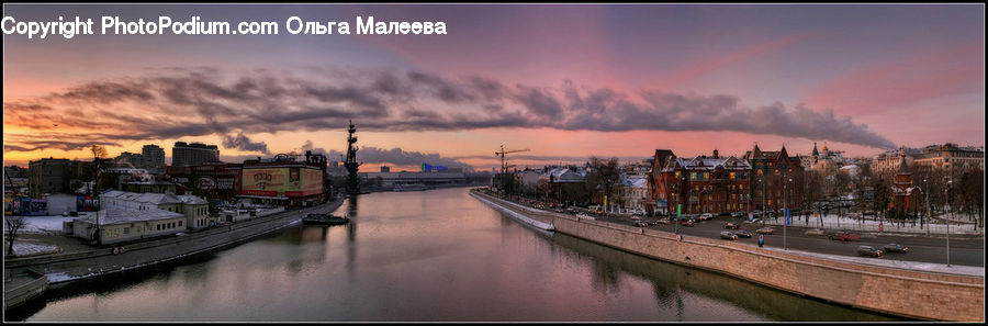 Canal, Outdoors, River, Water, Barge, Boat, Tugboat