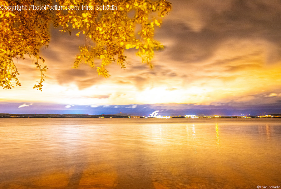 Nature, Outdoors, Scenery, Sky, Red Sky