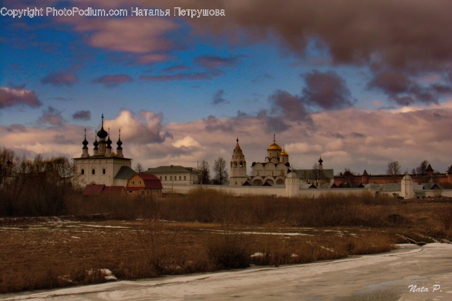 Nature, Weather, Outdoors, Steeple, Architecture