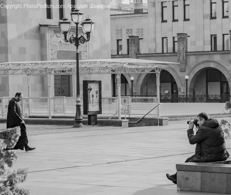 Person, Human, Urban, Downtown, City