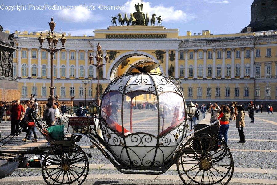 Person, Human, Wheel, Machine, Carriage