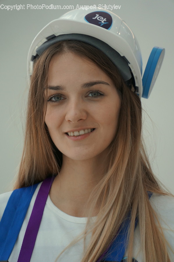 Apparel, Clothing, Helmet, Hardhat, Person