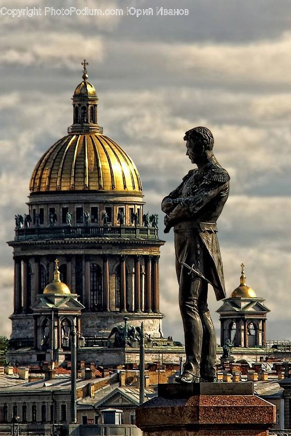 Dome, Building, Architecture, Person, Human