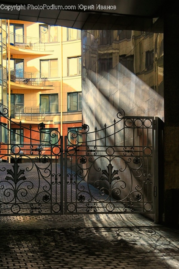 Gate, Railing, Balcony, Urban, Home Decor