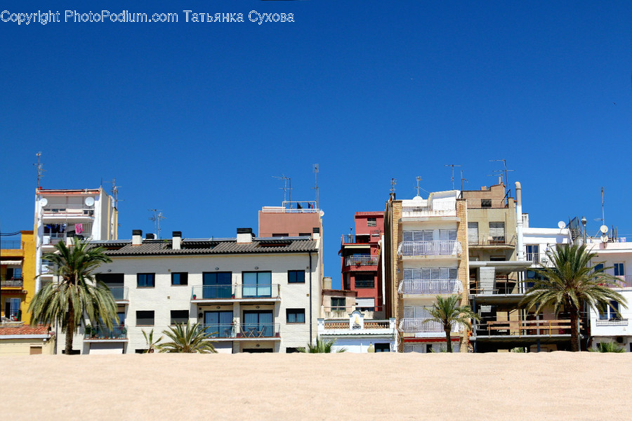Housing, Condo, Building, City, Urban