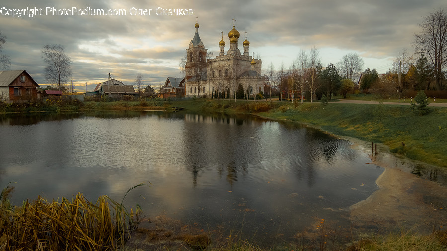 Nature, Water, Outdoors, Steeple, Spire