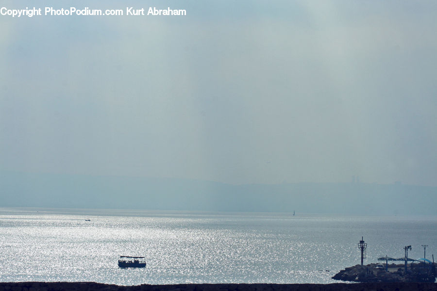 Ferry, Freighter, Ship, Tanker, Vessel, Beacon, Building