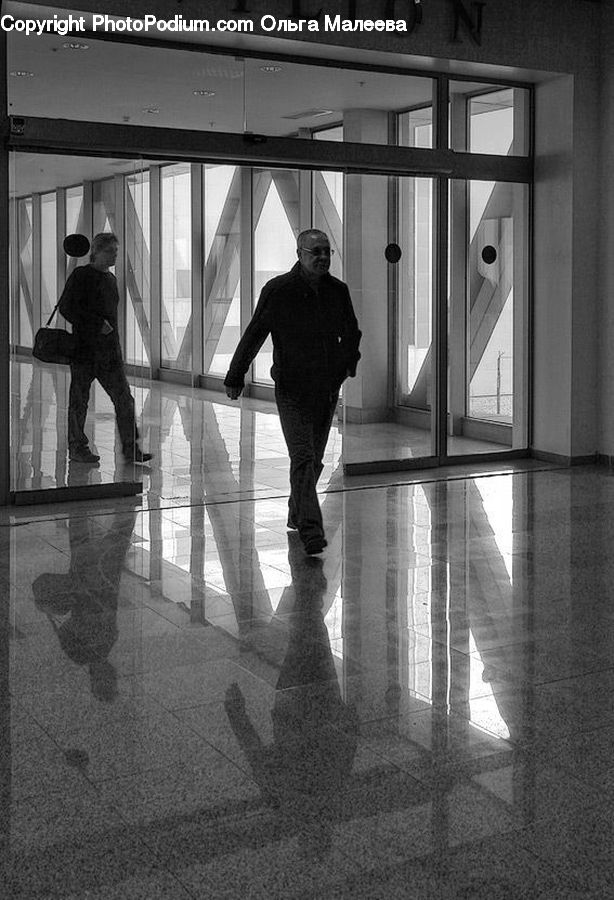 People, Person, Human, Silhouette, Leisure Activities, Walking, Worker