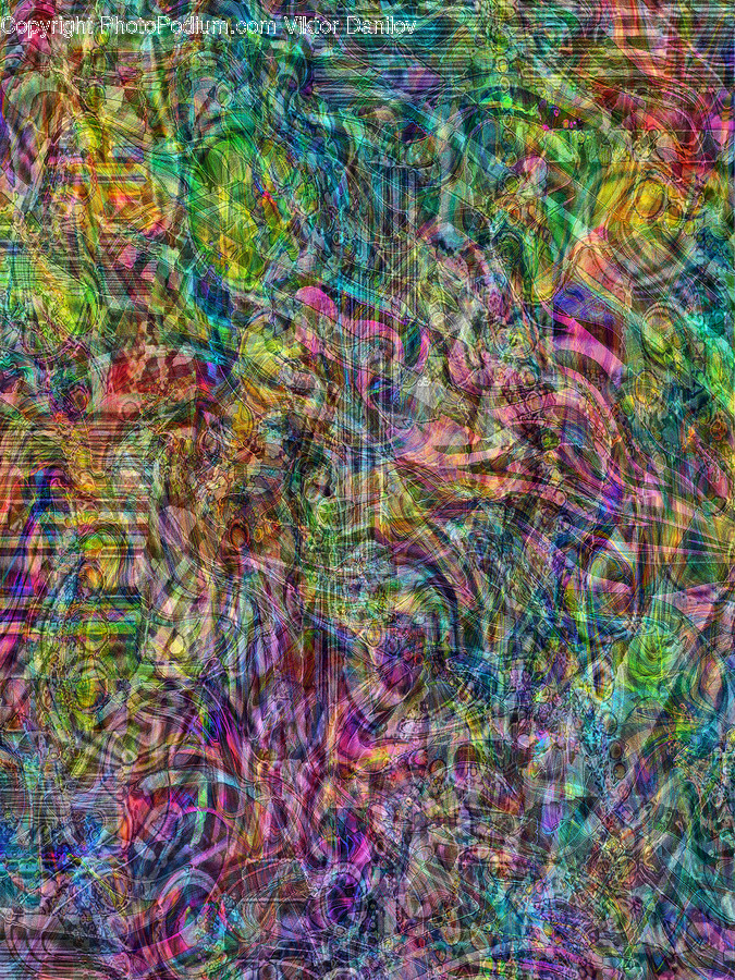 Pattern, Art, Painting, Ornament, Fractal