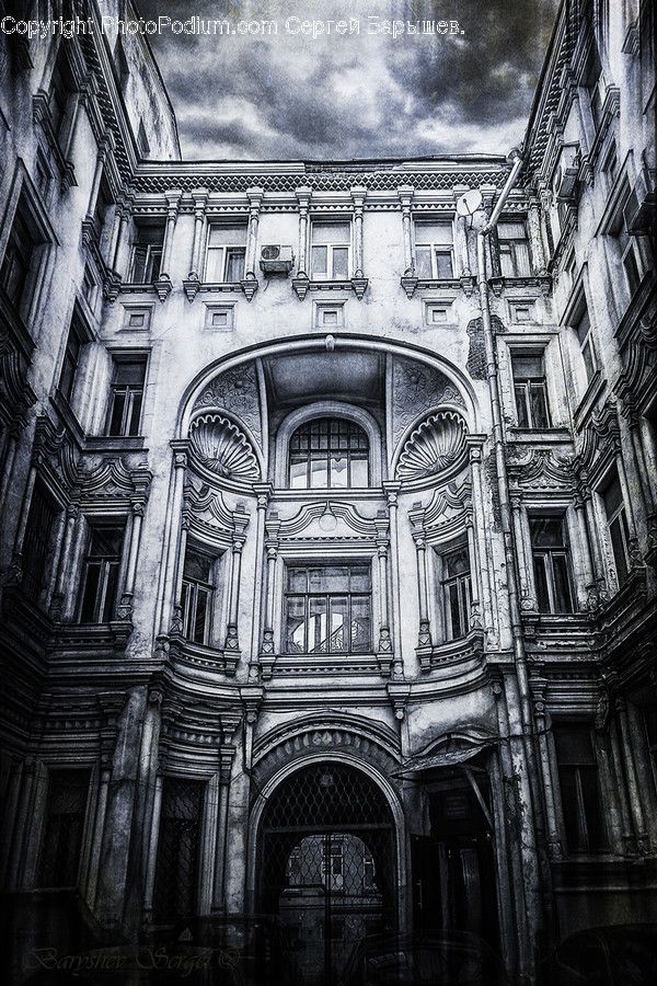 Building, Architecture, Window, Arched, Arch