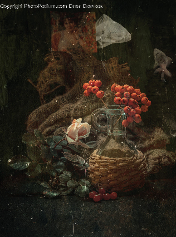 Art, Painting, Water, Aquatic, Animal