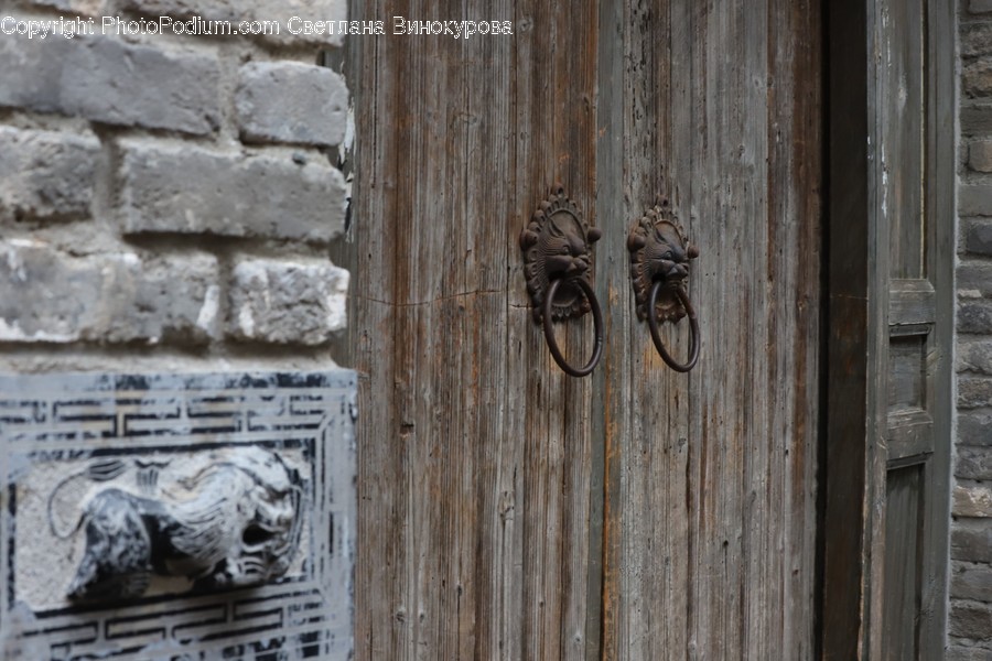 Door, Wood, Building, Walkway, Path