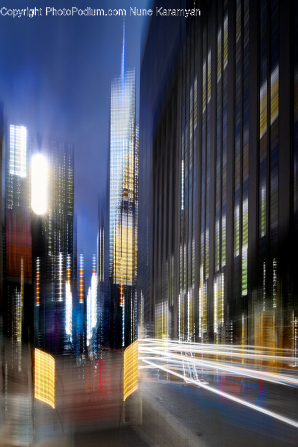 High Rise, Building, Town, City, Urban