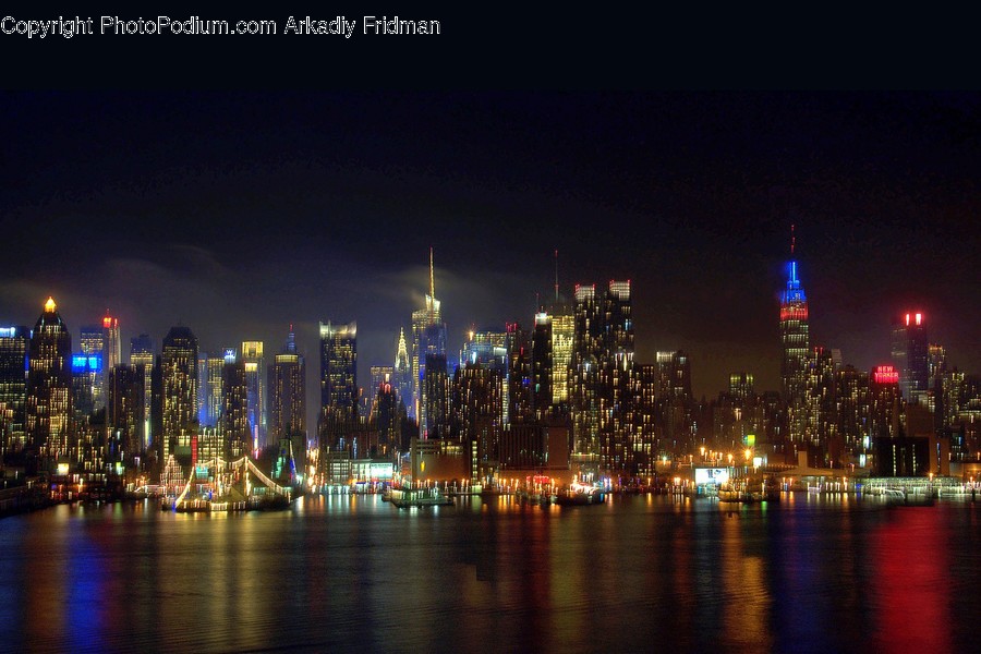 Building, Town, Urban, Metropolis, City