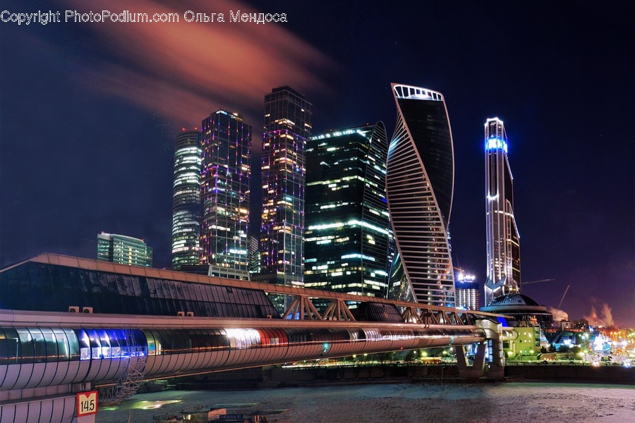 Building, Town, City, Urban, Office Building
