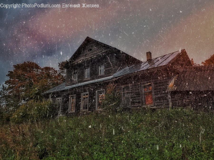 Nature, Outdoors, Building, Countryside, Housing