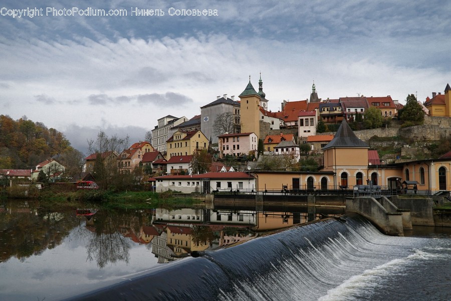Water, Outdoors, Nature, River, Roof