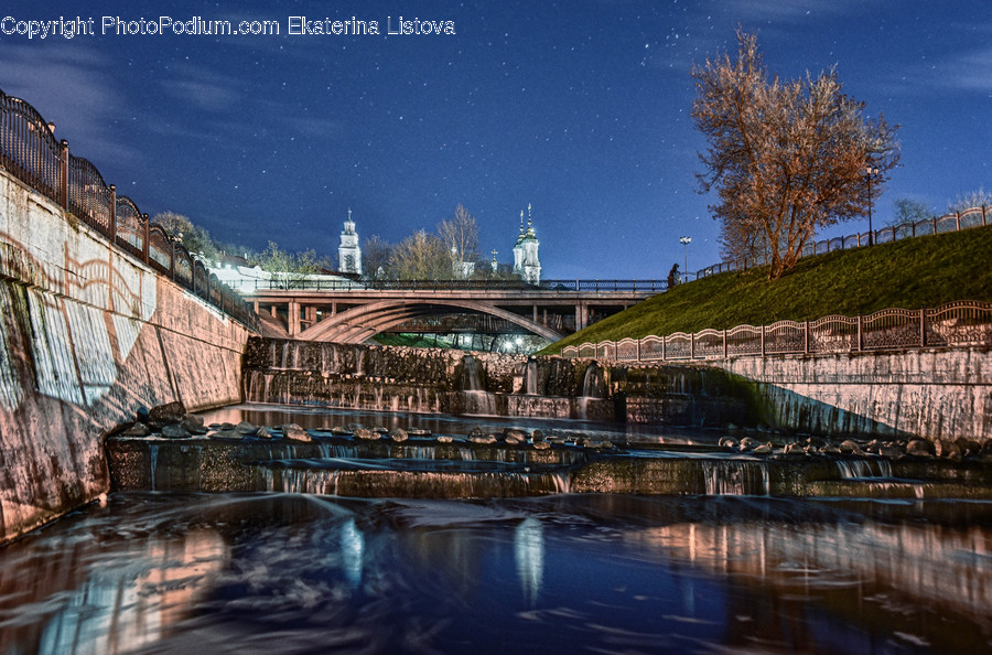 Water, Building, Architecture, Outdoors, Bridge