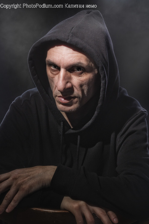Apparel, Clothing, Sweatshirt, Sweater, Hood