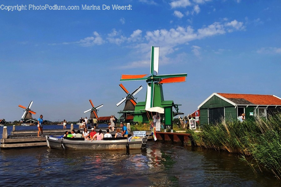 Vehicle, Watercraft, Vessel, Transportation, Person