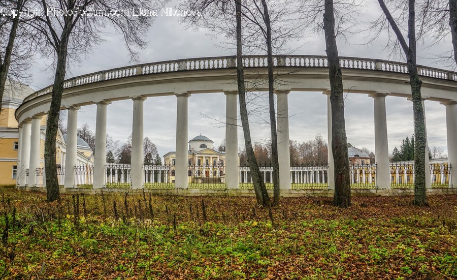 Architecture, Building, Porch, Pillar, Column