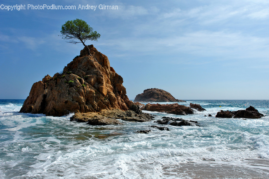 Promontory, Ocean, Sea, Outdoors, Water
