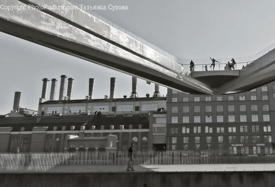 Road, Person, Human, Building, Freeway