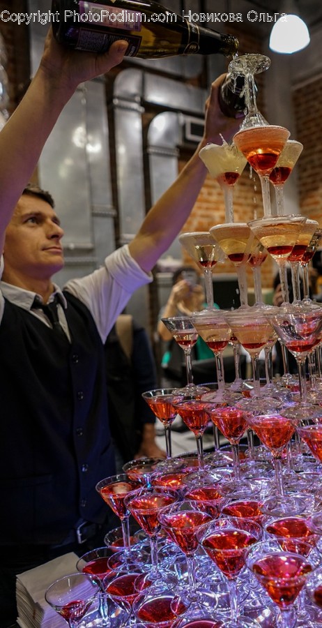 Glass, Person, Human, Goblet, Drink